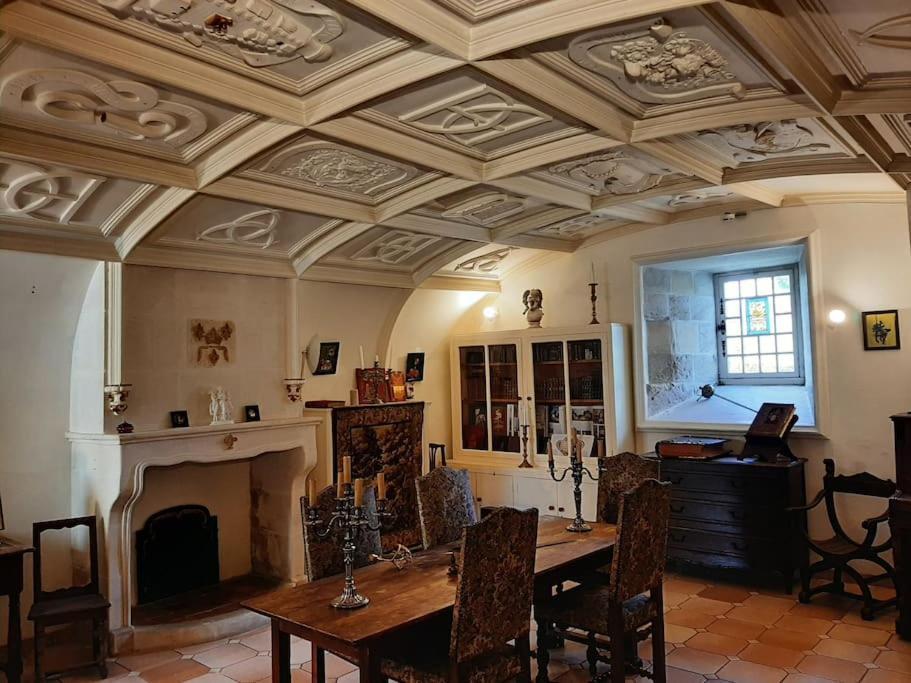 Chateau De Mornay Saint-Pierre-de-l'Isle Zewnętrze zdjęcie